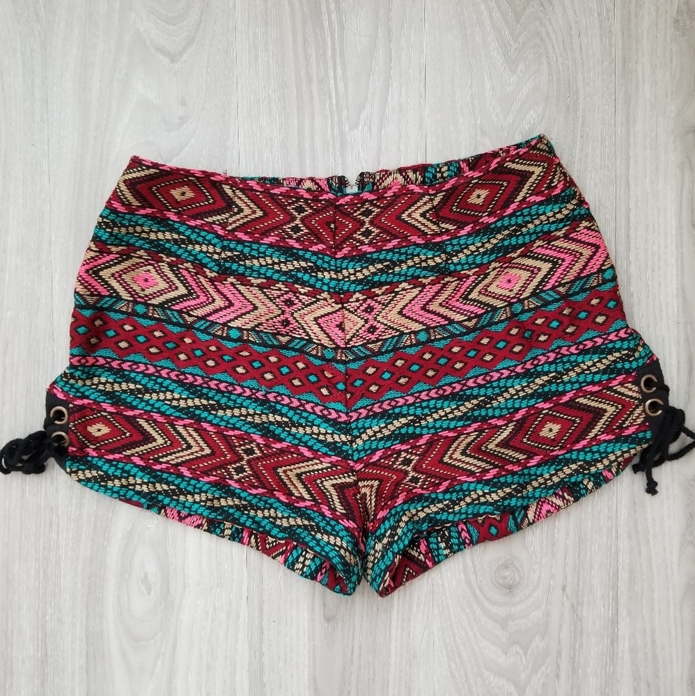 Urban Outfitters Ecote Tribal festival shorts
